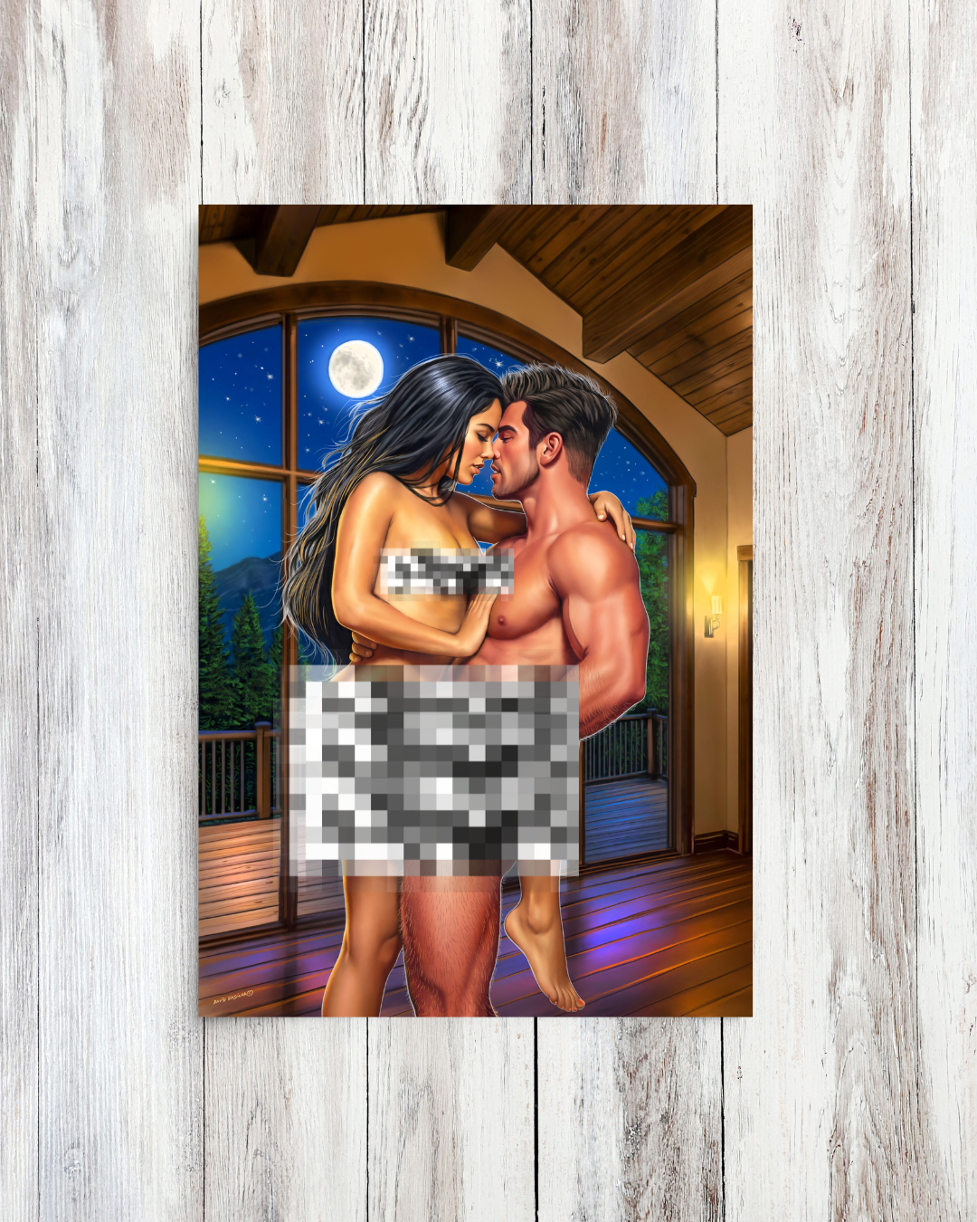 Unravel Me NSFW Art Print