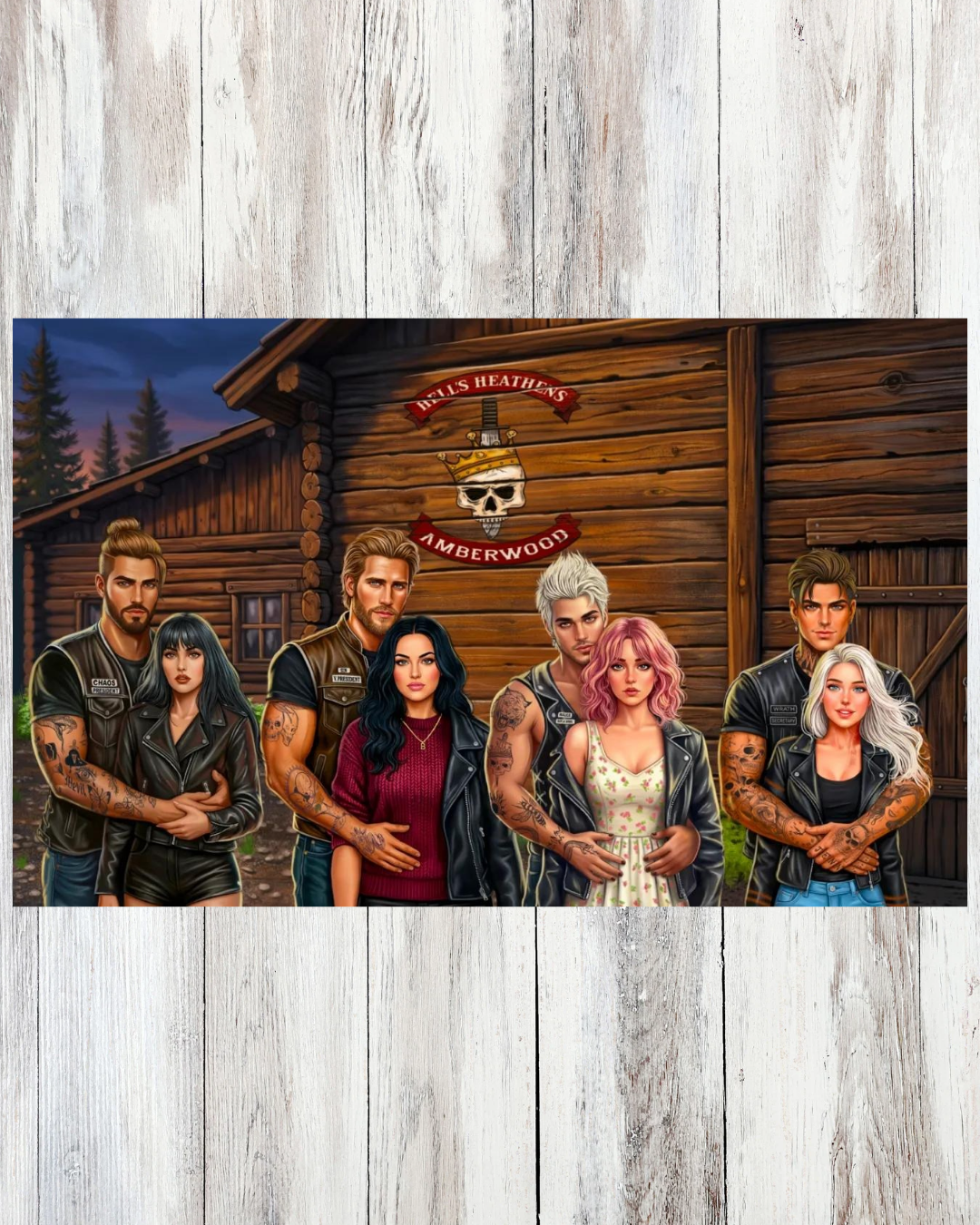 Queens & Heathens SFW Art Print
